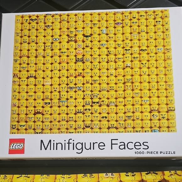 Lego Other - LEGO Minifigure Faces Puzzle 1000 Pieces